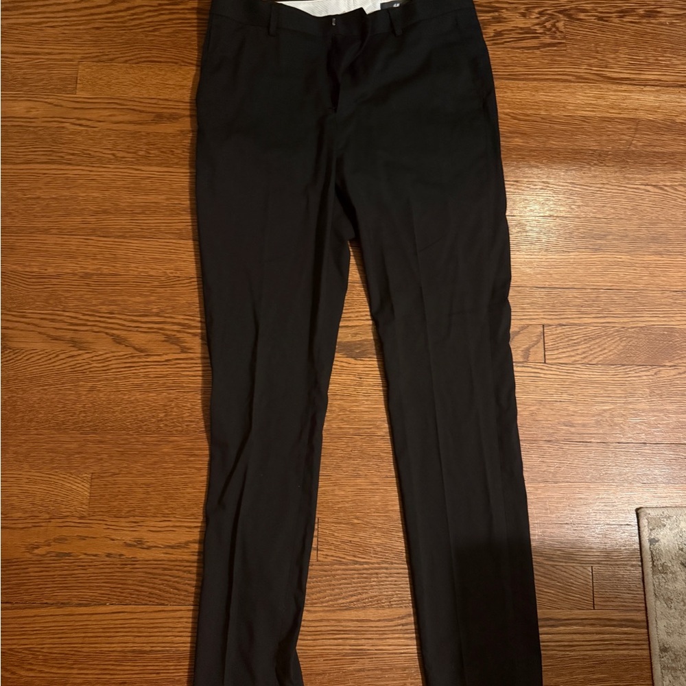 Men's Black Dress Pants 33R